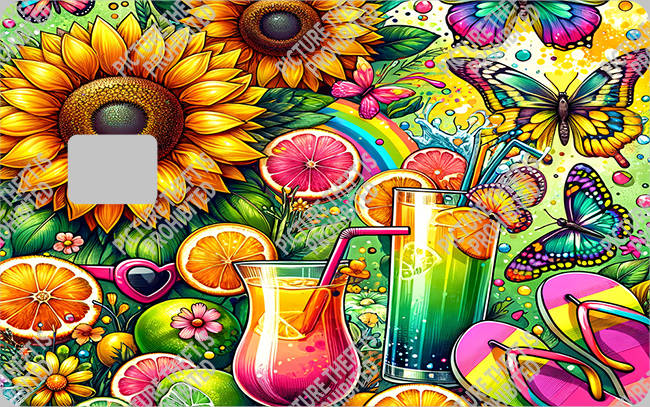 Bank  Card Sticker-BC-2077